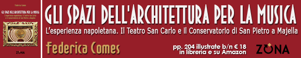 GLI SPAZI DELL'ARCHITETTURA PER LA MUSICA di Federica Comes [Editrice ZONA]