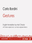 GESTURES by Carlo Bordini - Editrice ZONA